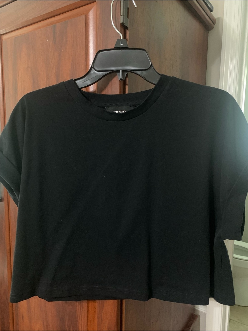 Cider Black Crewneck Tee